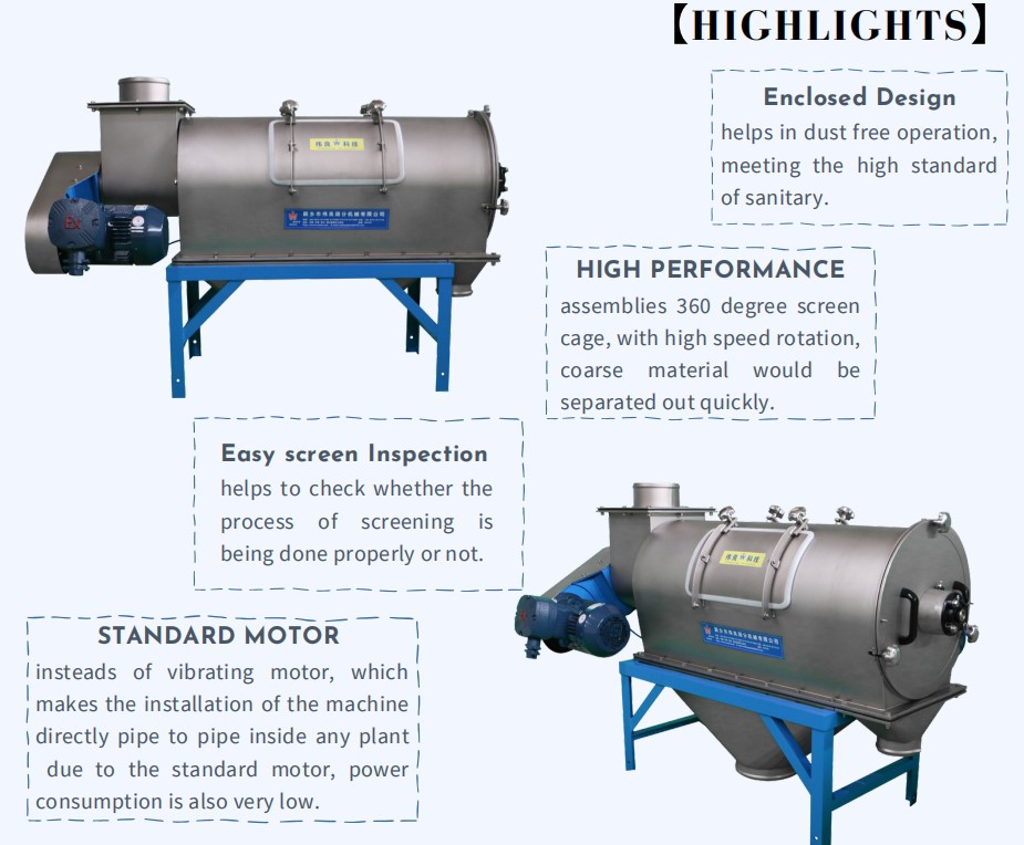 centrifugal screening