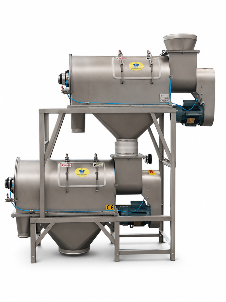 2 in 1 centrifugal screen