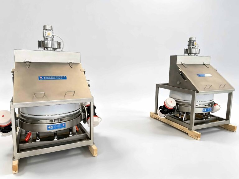 bag dumping sifter