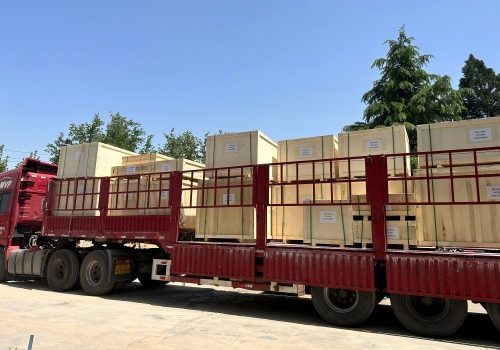 screening machine shipment